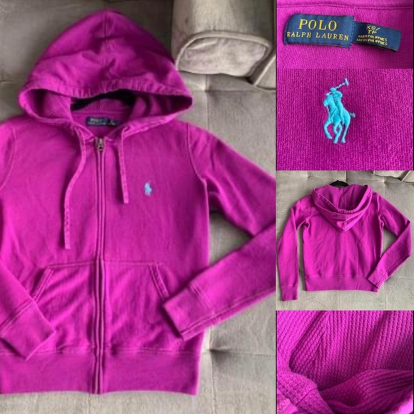 Polo Ralph Lauren Sweaters - POLO RALPH LAUREN Zip Up Hoodie Size XS